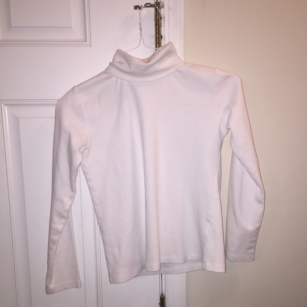 Zara Kids Girls Turtleneck White